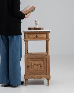 Louis XVI Side Table With Marble Top
