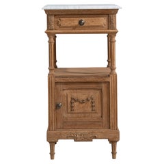 Louis XVI Side Table With Marble Top