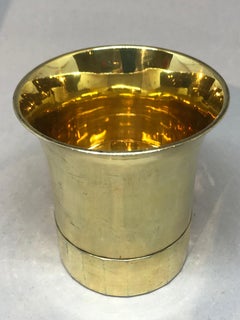 Louis XVI Silber Vermeil Becher