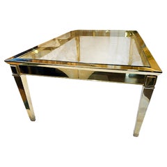 Louis XVI Style 1970’s Brass Coffee Table