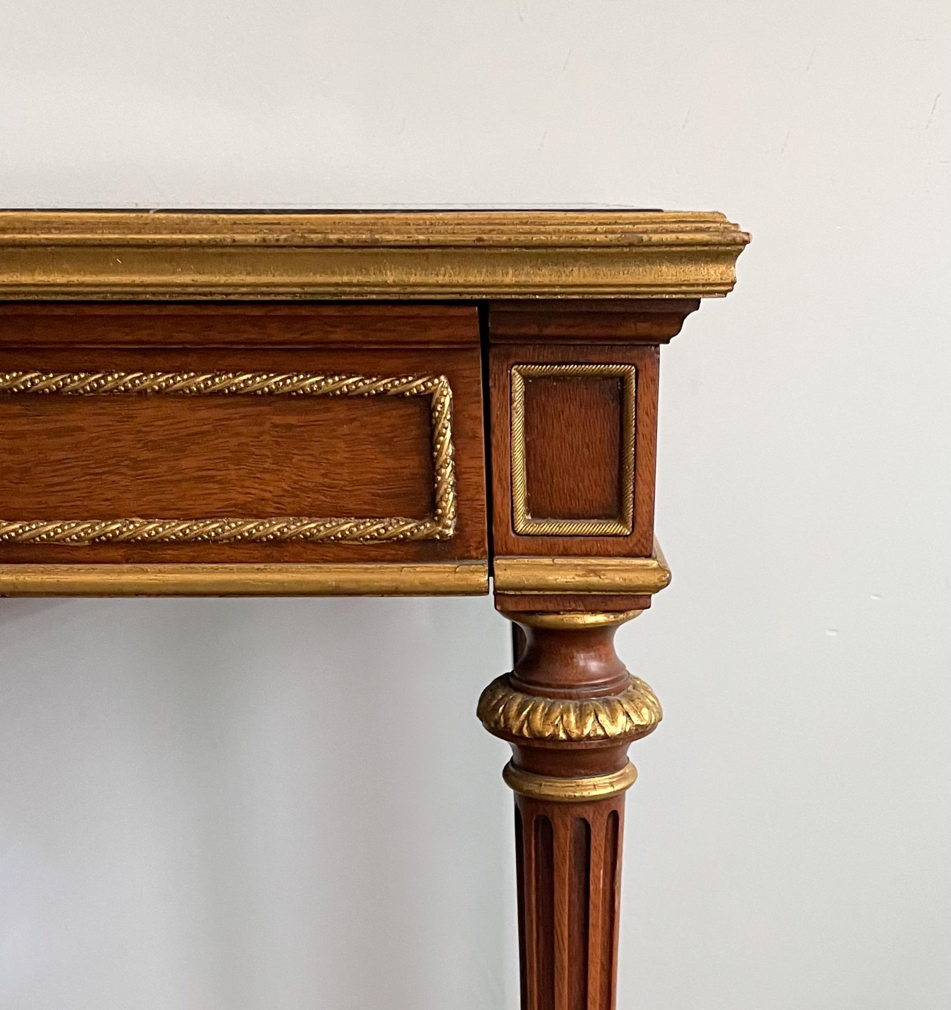 Late 20th Century Louis XVI-Style Accent Table By EJ Victor