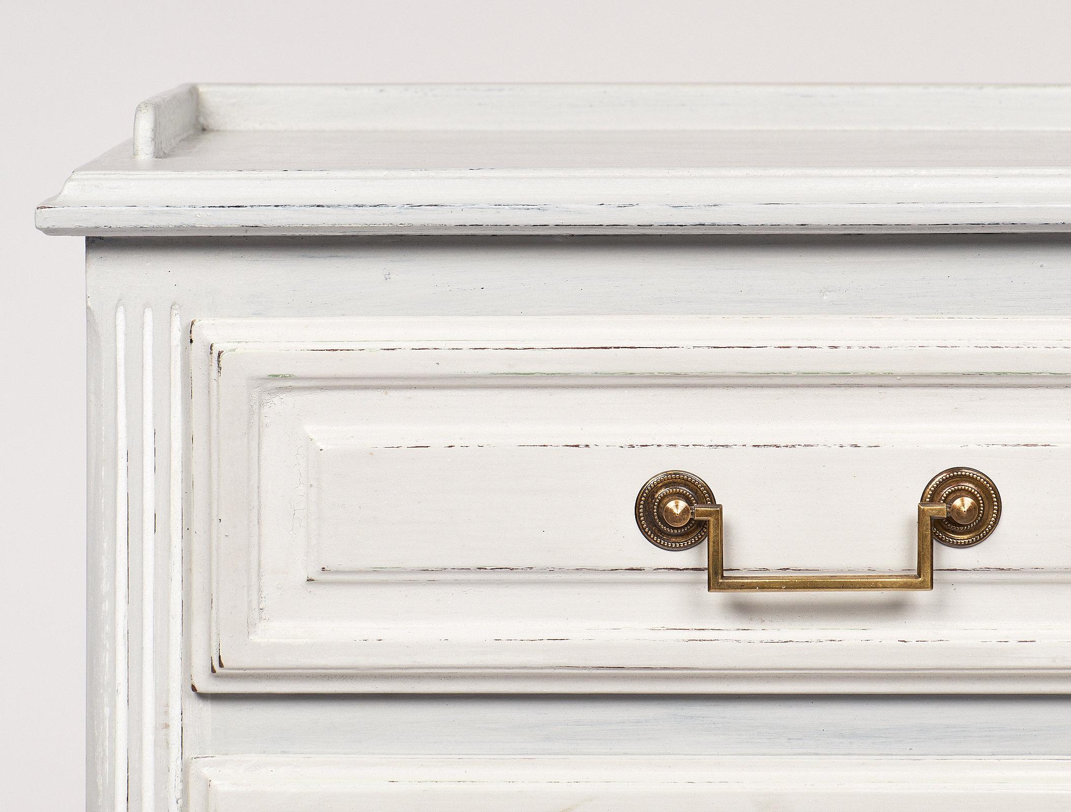 Semainier dipinto in stile Luigi XVI Antique French in vendita 3