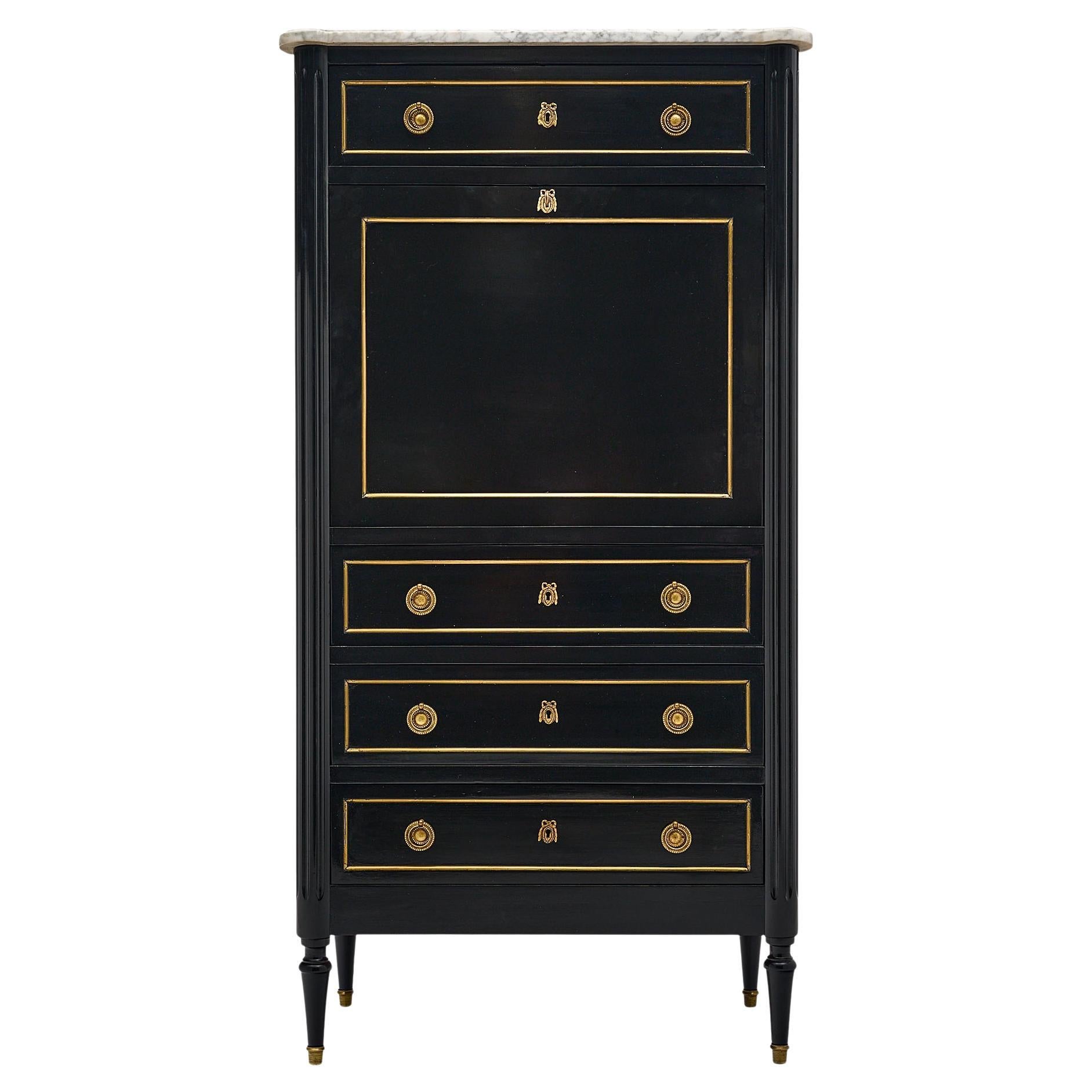 Louis XVI Style Antique French Secretary