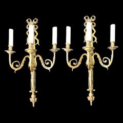 Louis XVI Style Antique Wall Lights