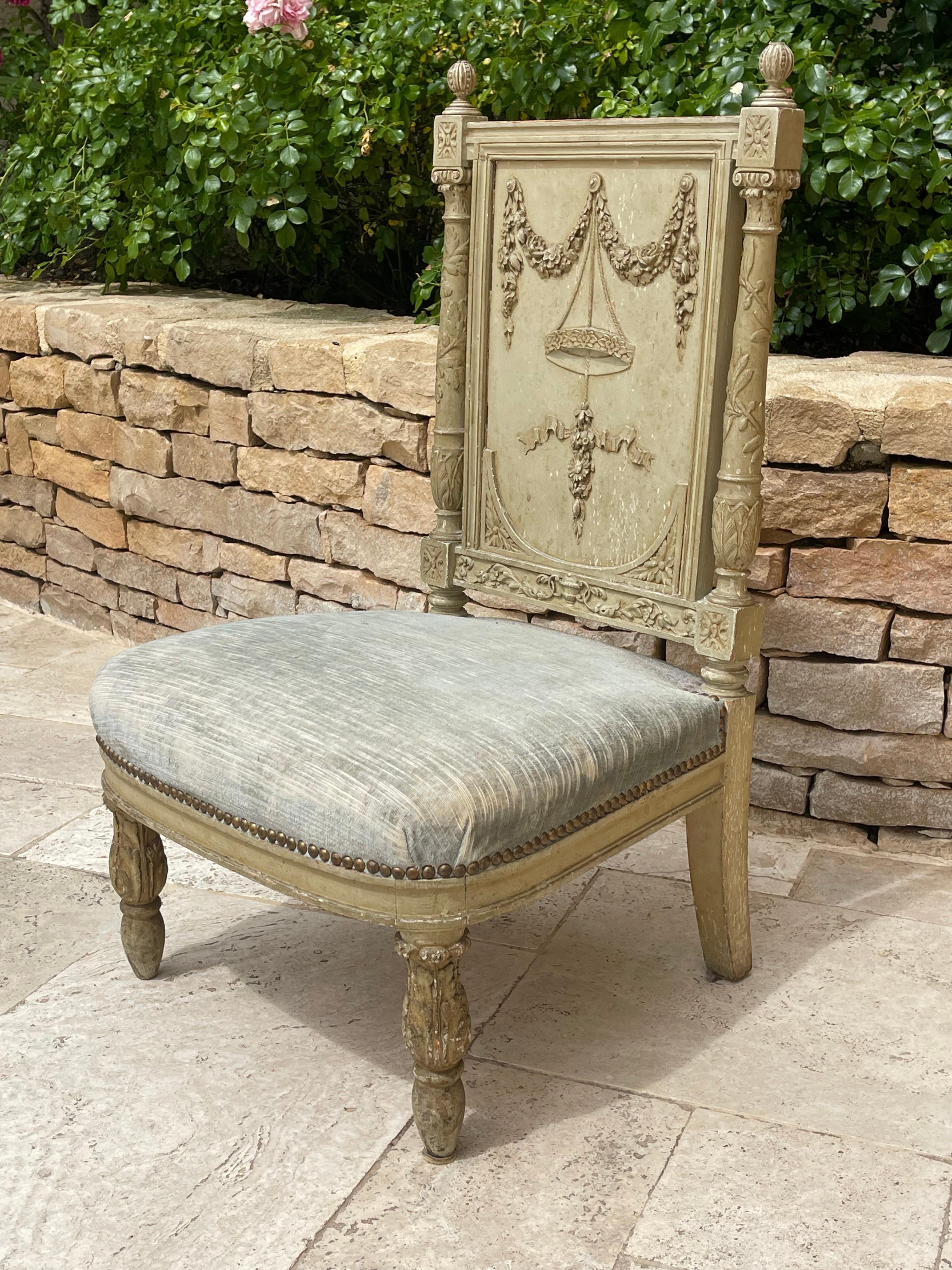 Sillón / Sillita estilo Luis XVI en Bueno estado para la venta en Beaune, FR