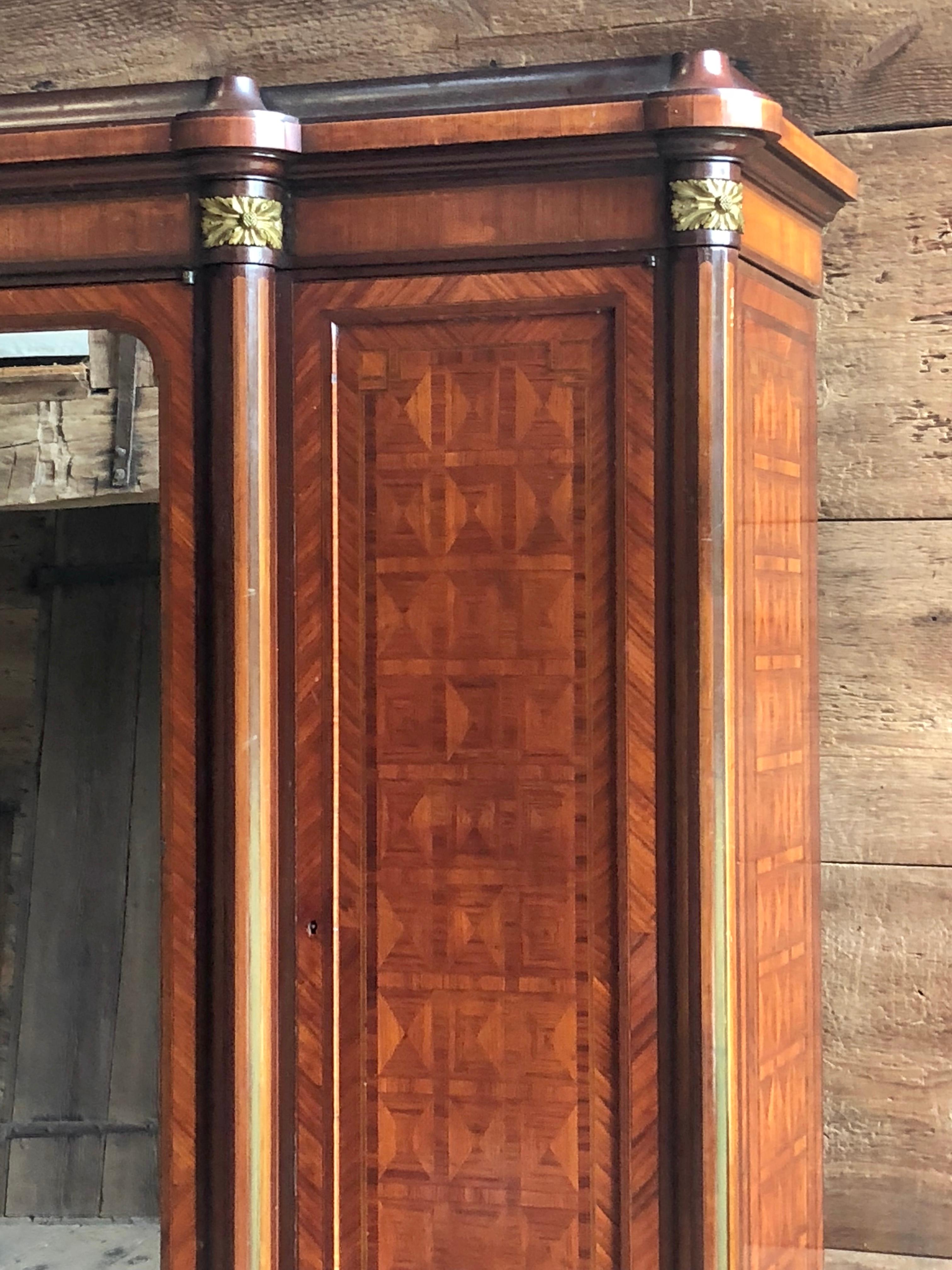 Louis XVI Style Armoire In Good Condition In Doylestown, PA