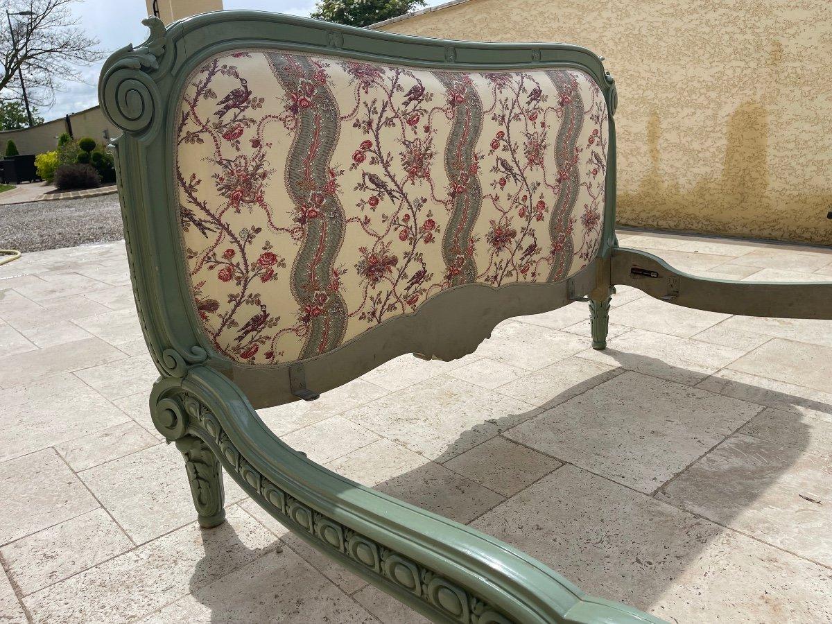 Louis XVI Style Bed and Nightstand - XIXth century For Sale 5