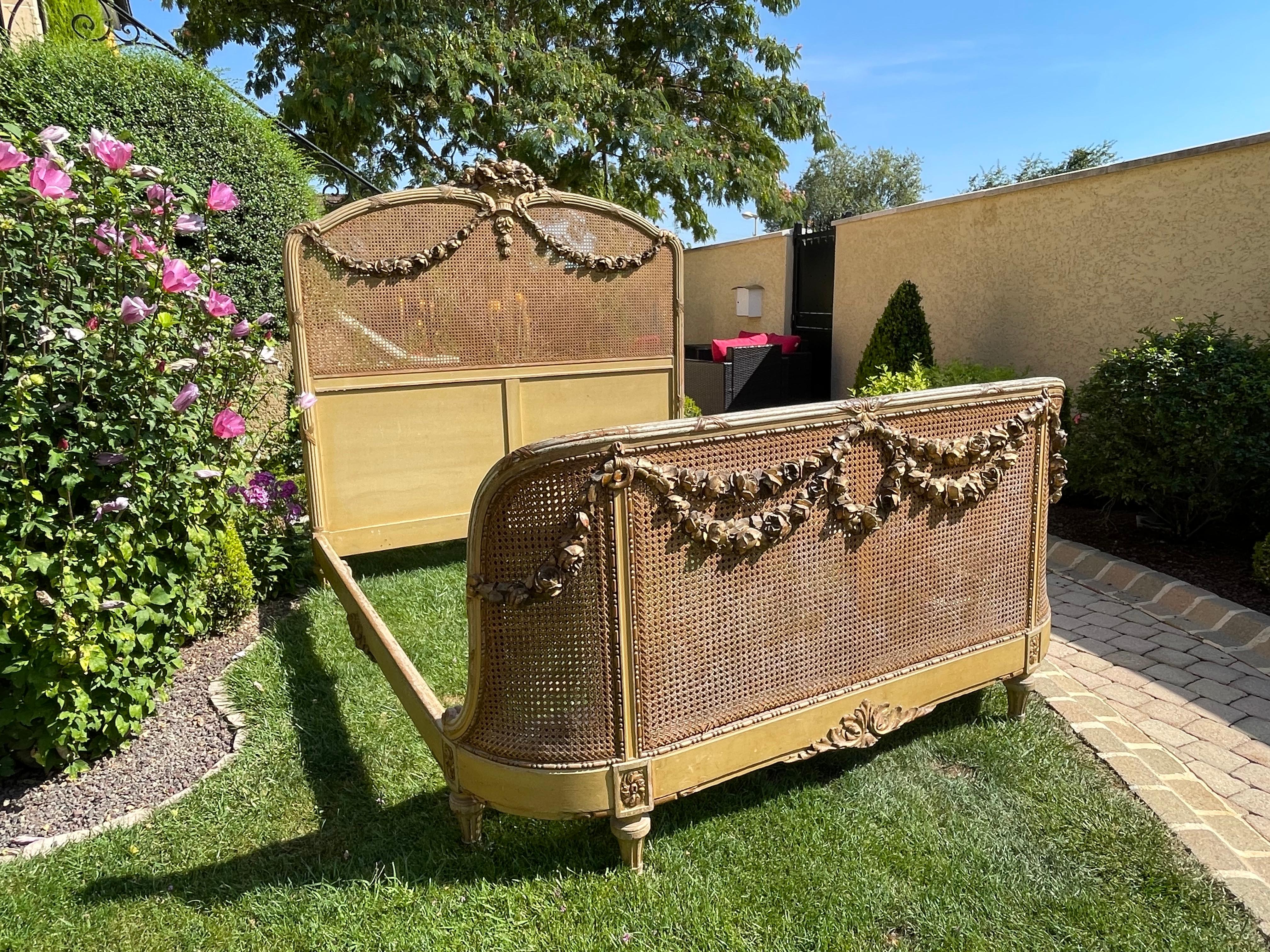 Louis XVI Style Bed For Sale 6