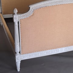 Louis XVI Style Bed In Lacquered And Carved Wood