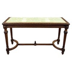 Louis XVI Style Bench Seat In Carved Wood, 19th Century