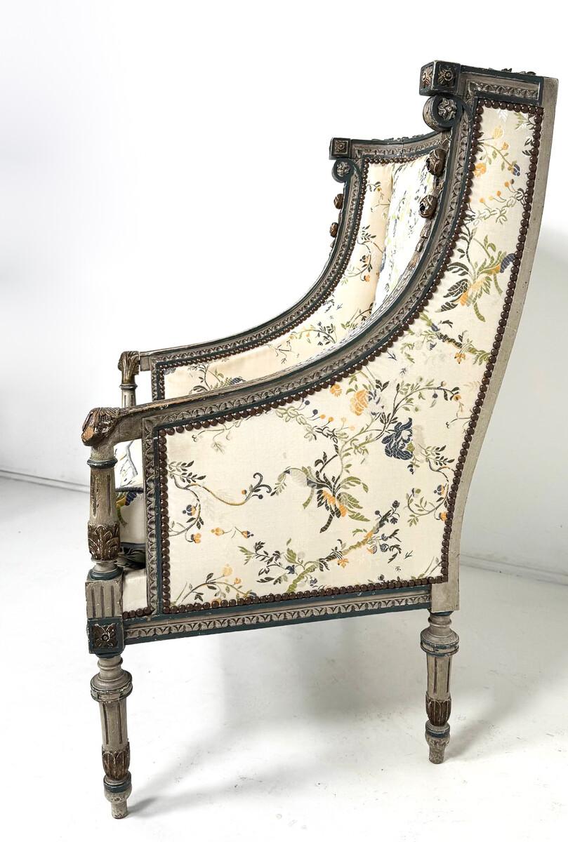 Bergère estilo Luis XVI, 1900 Europeo en venta