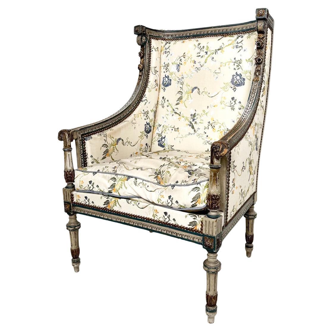 Bergère estilo Luis XVI, 1900 en venta