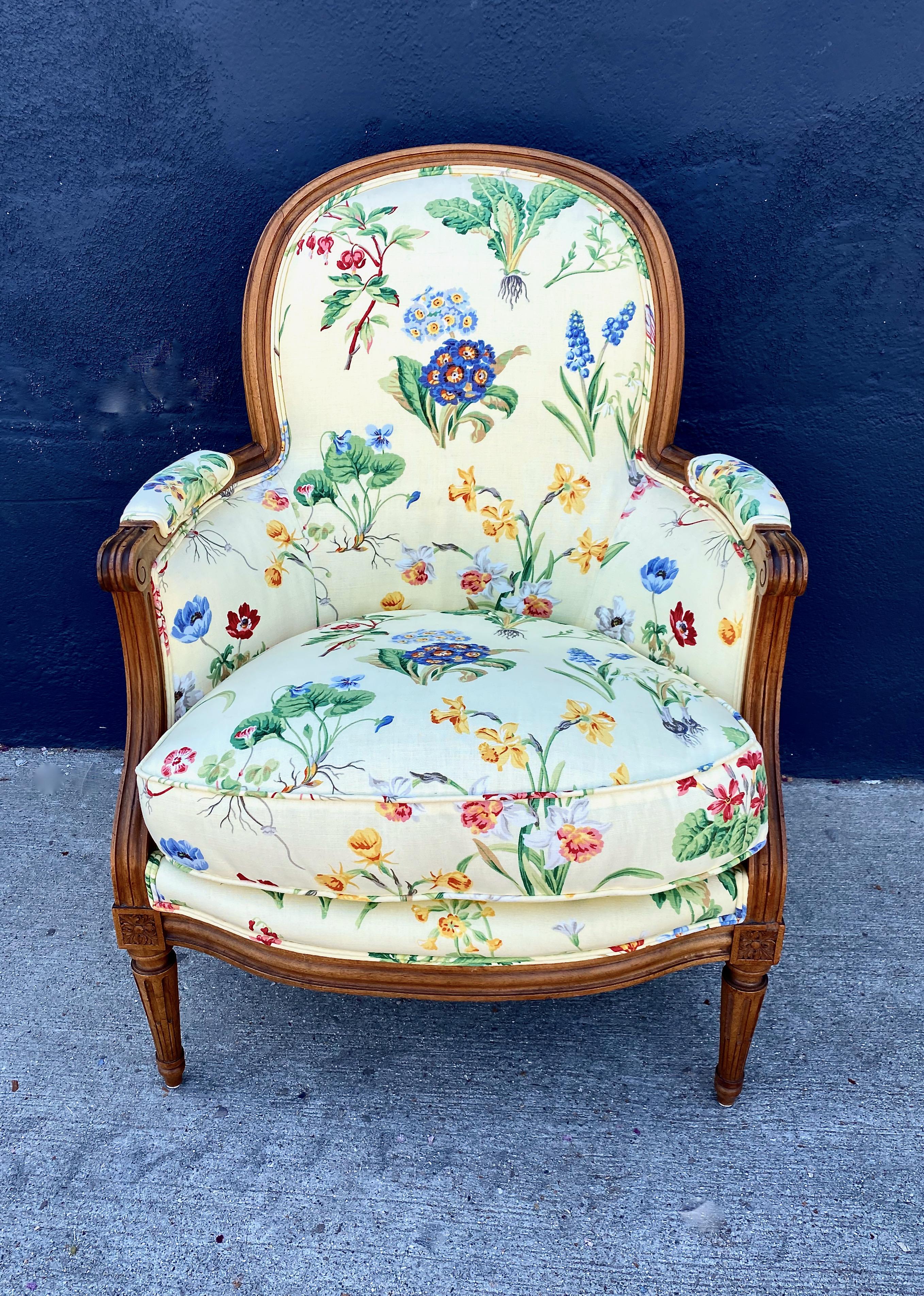 Louis XVI-Style Bergere 3