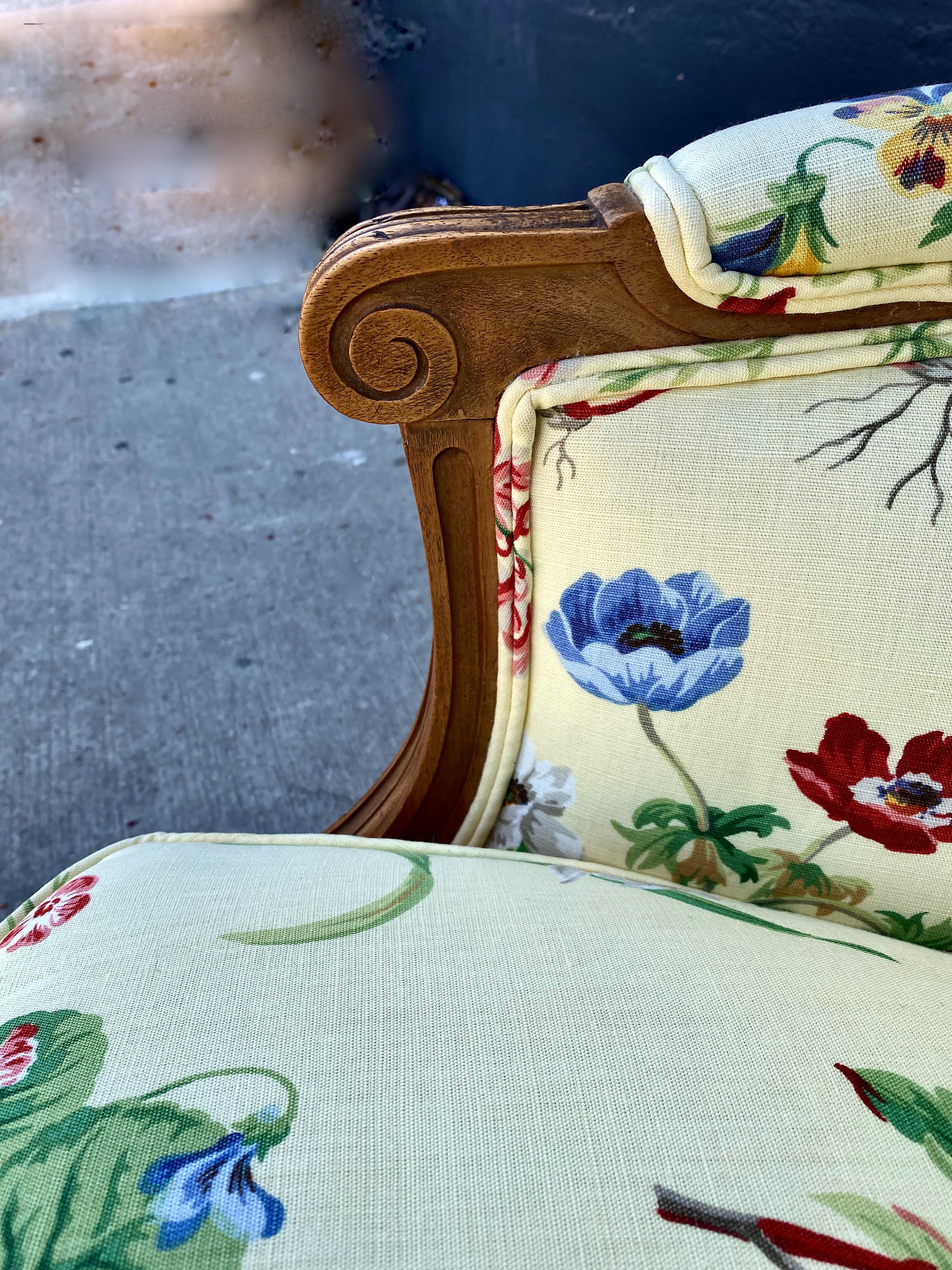 Louis XVI-Style Bergere 1