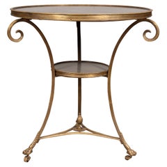Used Louis XVI Style Bronze And Granite Table