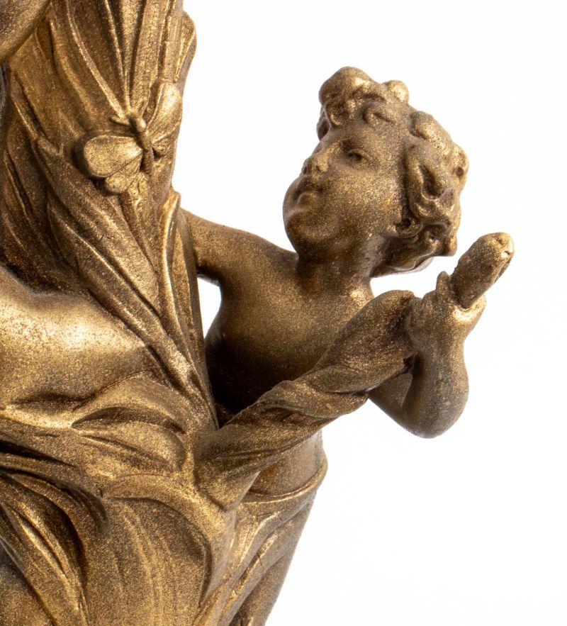 Louis XVI Style Bronze Candelabra Mounted as Lamp For Sale 6