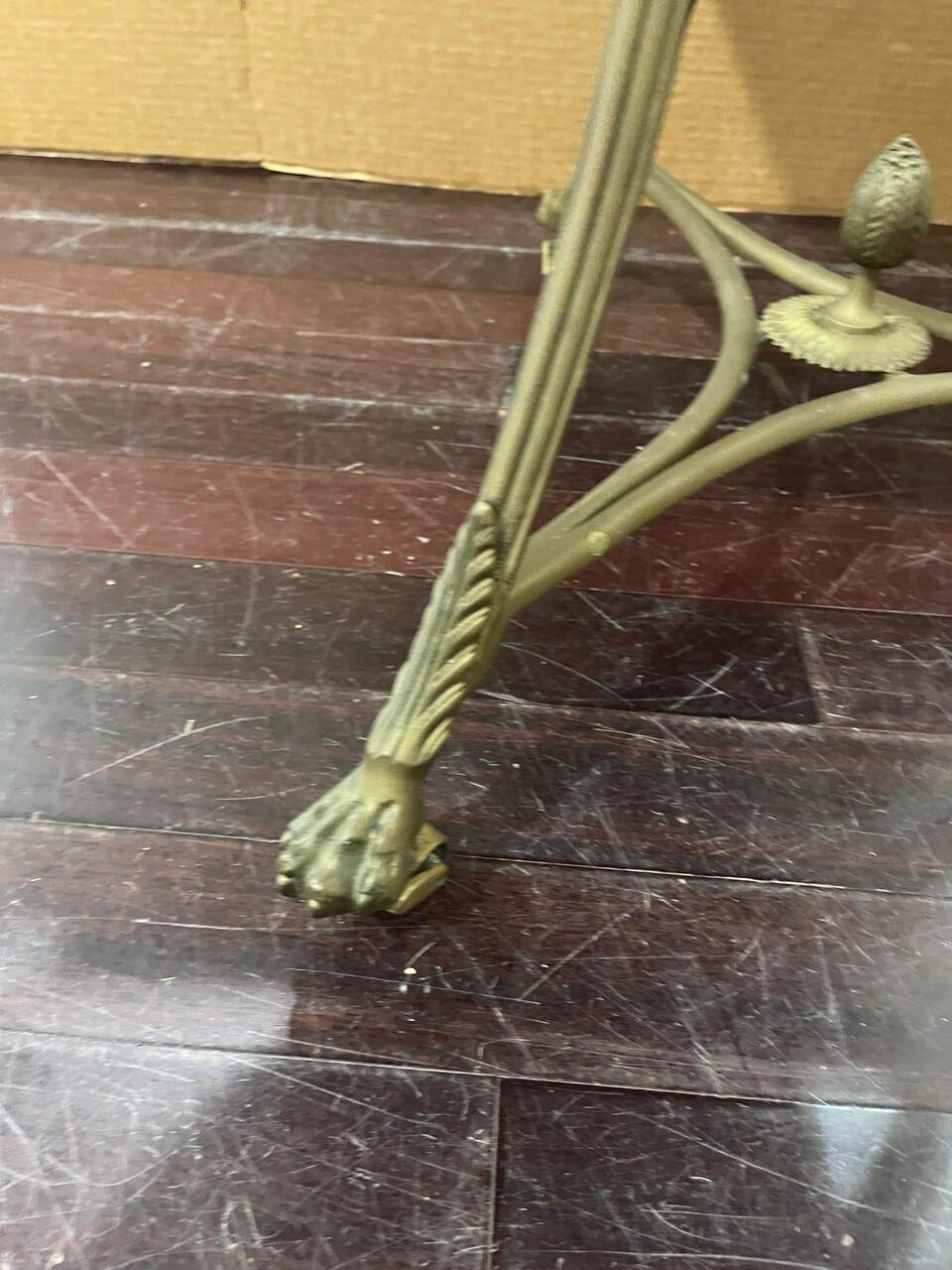 Table à Gueridon en bronze de style Louis XVI en vente 2
