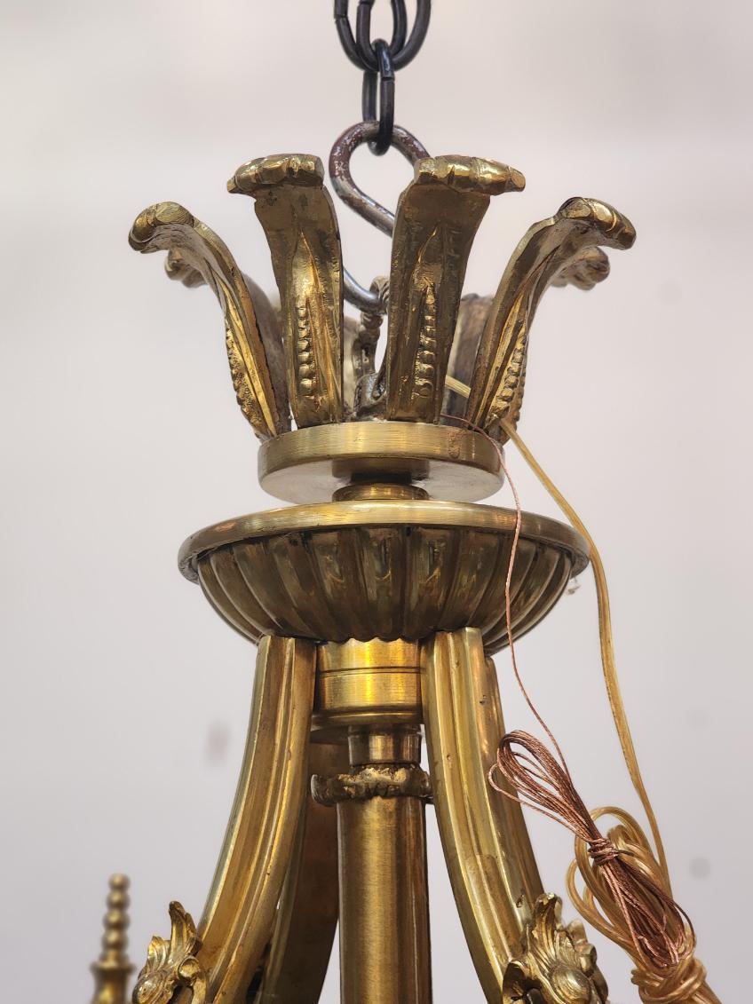Louis XVI Style Bronze Lanterns  1