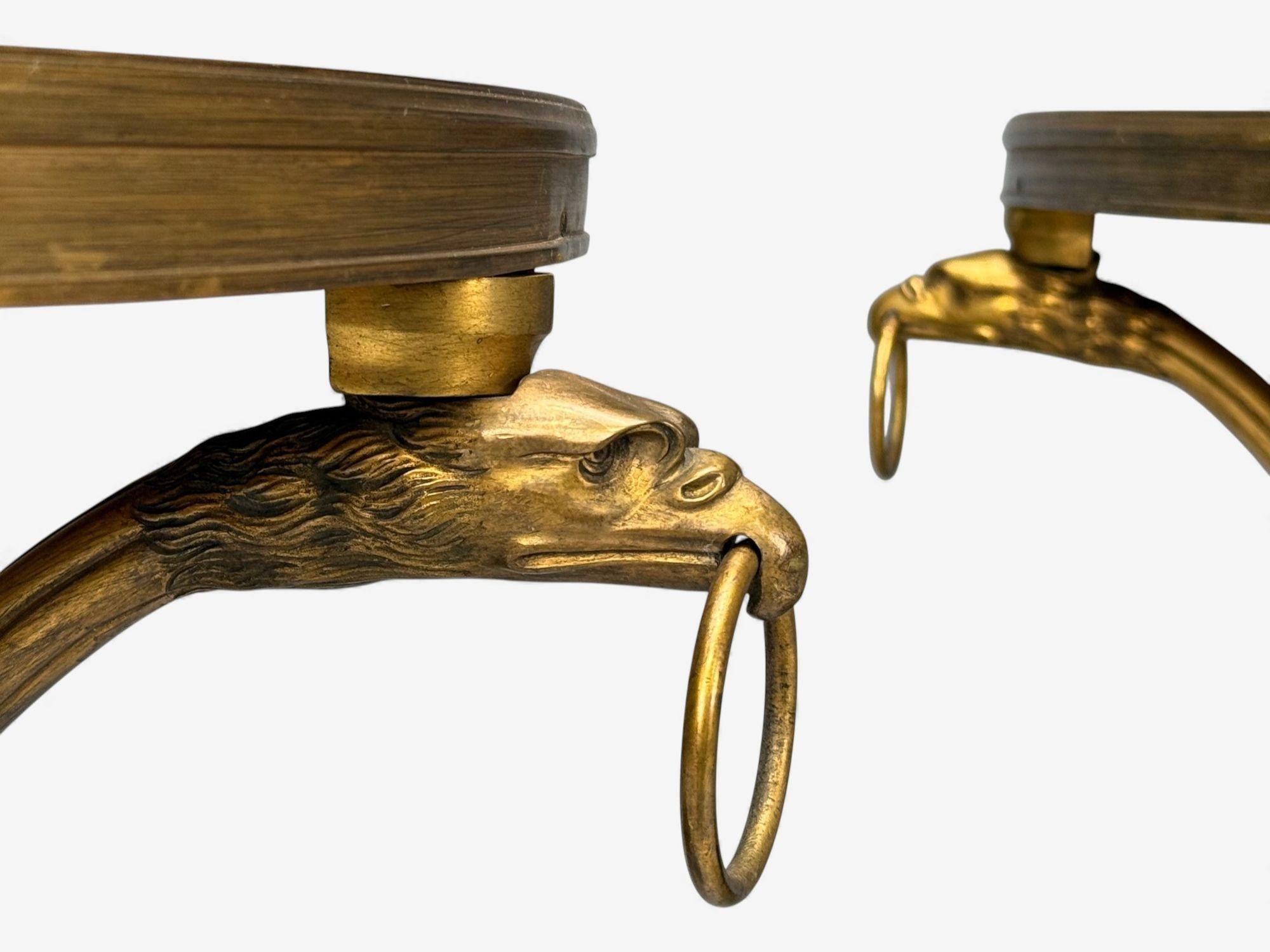 Gueridoni con montatura in bronzo, marmo e ormolu in stile Luigi XVI, Francia, XIX secolo. in vendita 5