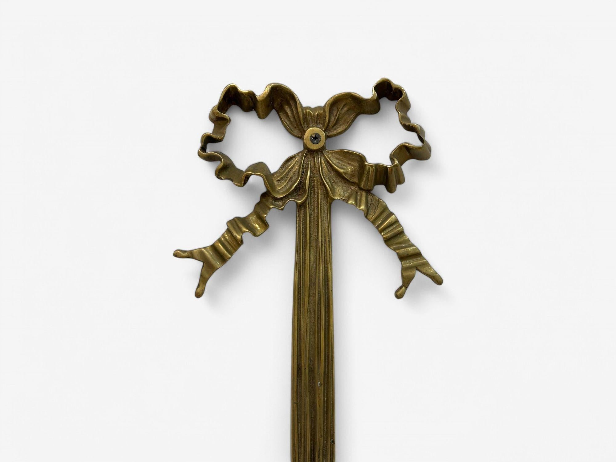 19th Century Louis XVI Style, Bronze, Mirror, Four Wall Appliques, France, 19th C. For Sale