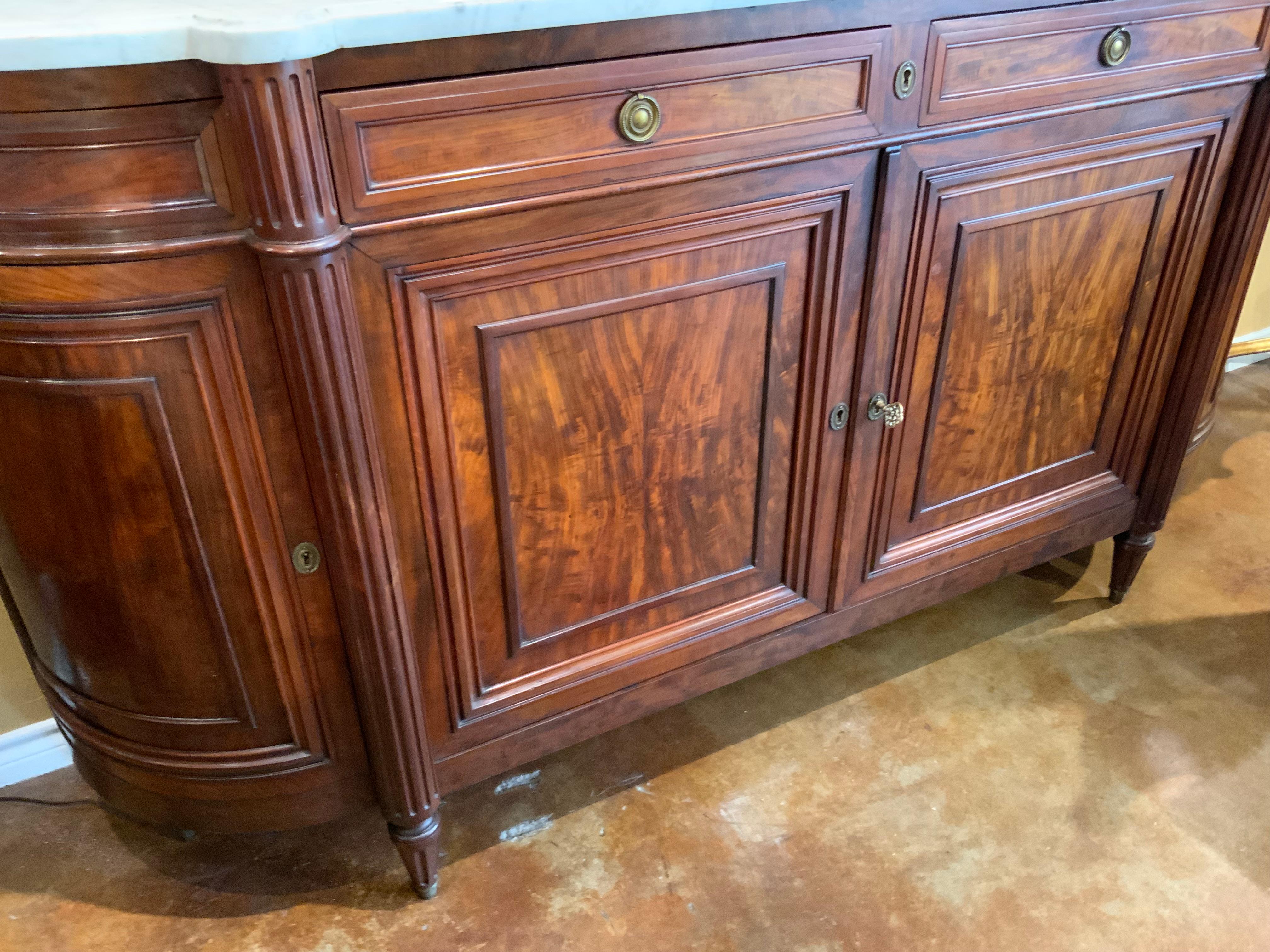 Louis XVI-Style buffet/sideboard 19th century  For Sale 4