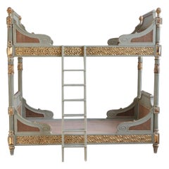 Vintage Louis XVI Style Bunk Beds/Matching Pair of Single Beds Made by La Maison London