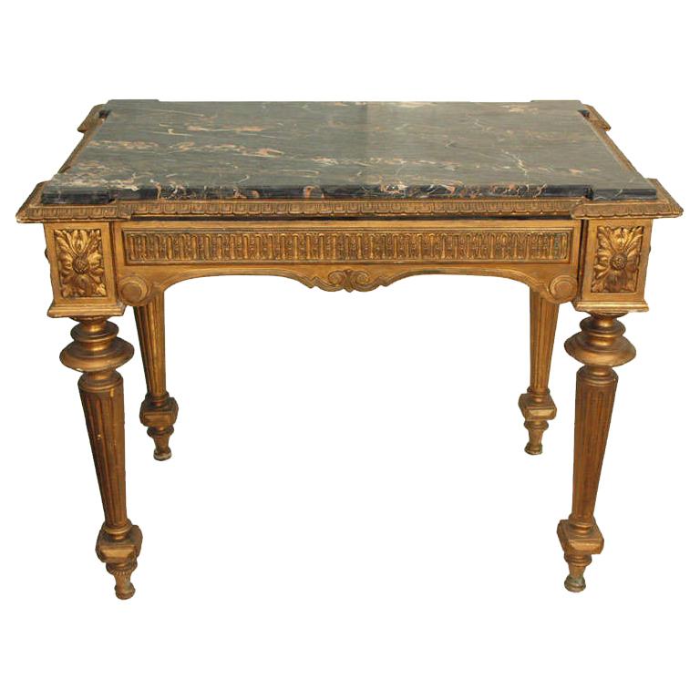 LOUIS XVI STYLE CENTER TABLE W DRAWER For Sale