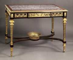 Louis XVI Style Centre Table in the Manner of Adam Weisweiler, circa 1890