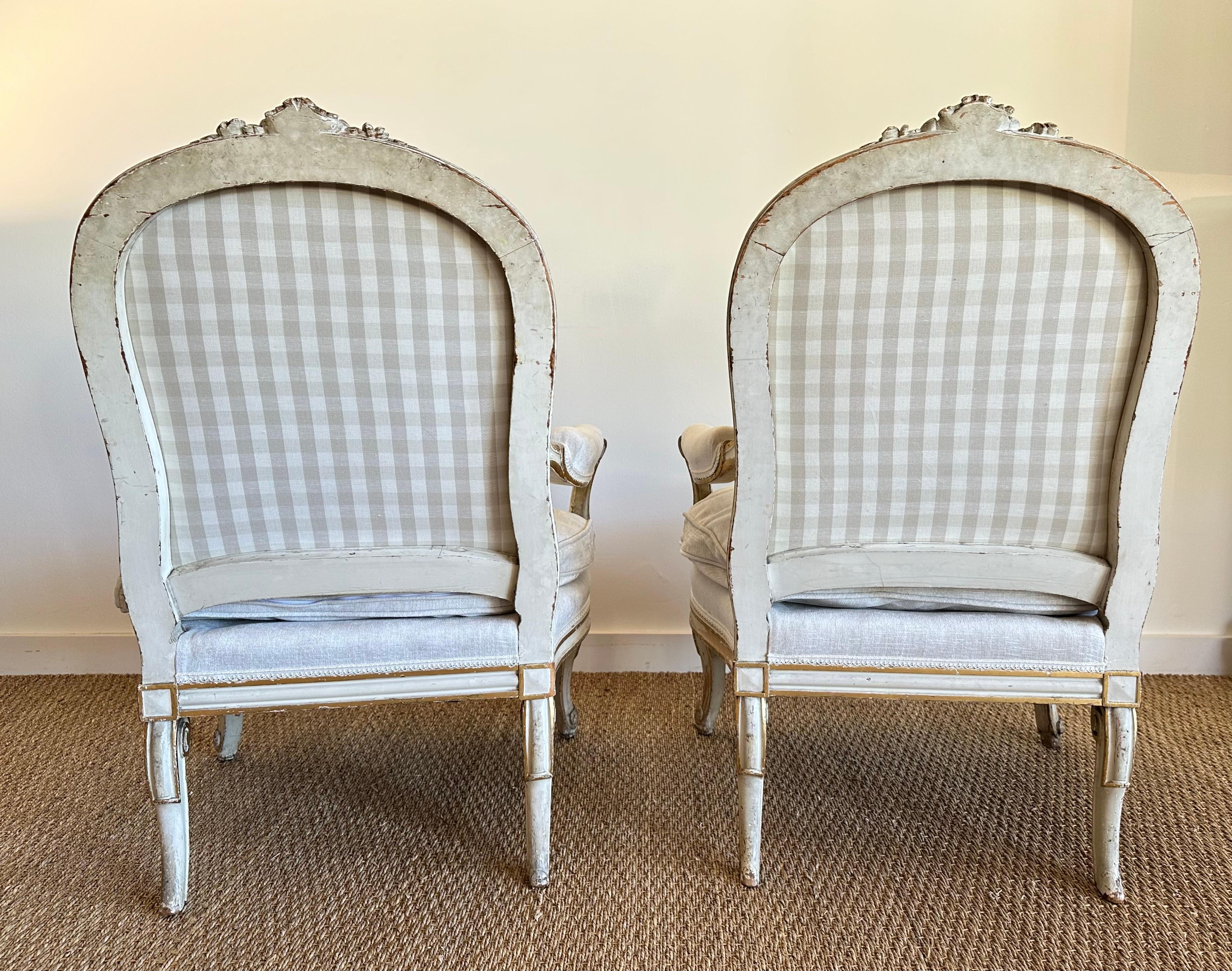 Sillas de estilo Luis XVI a la manera de George Jacob en venta 1