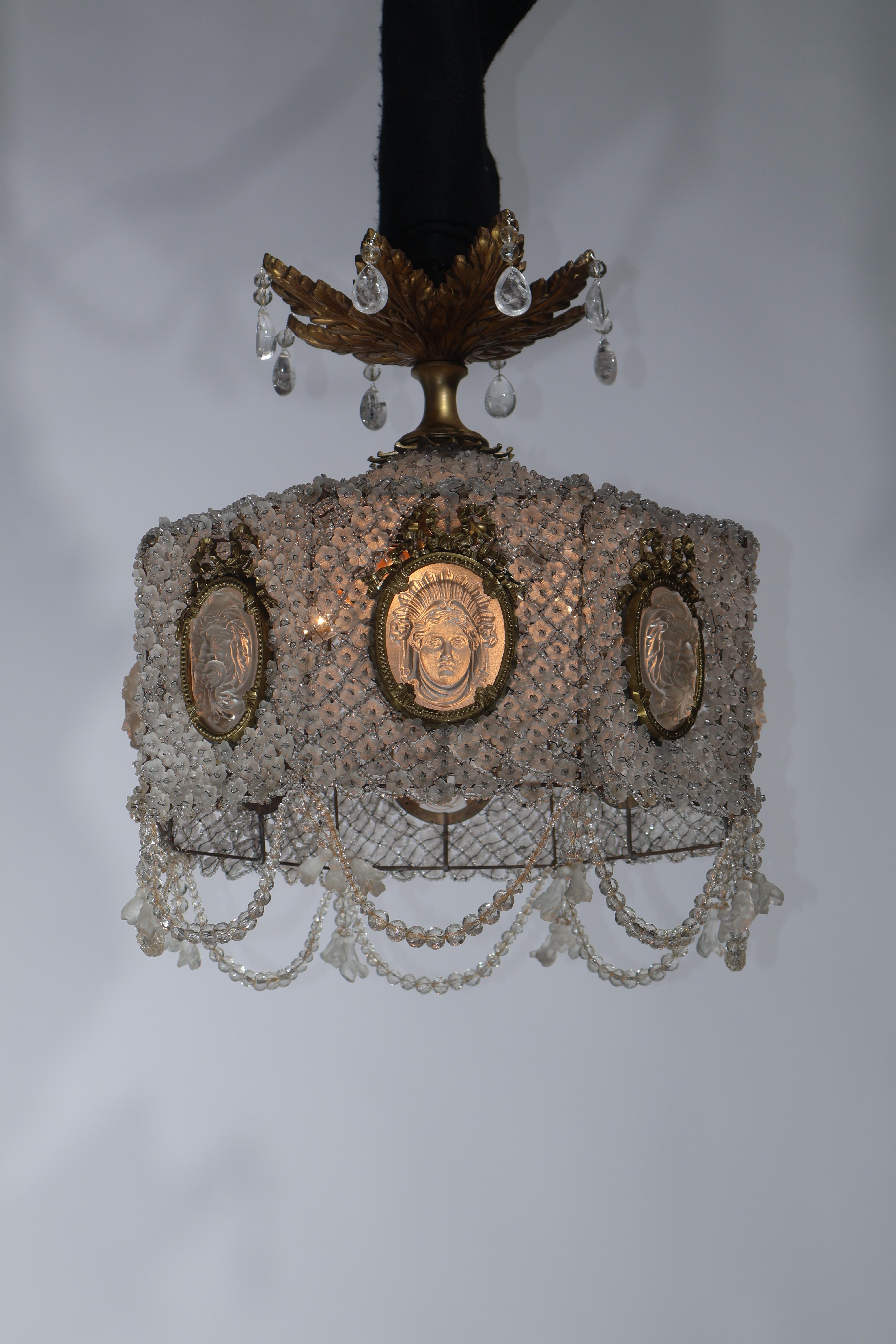 Louis XVI style Chandelier For Sale 4