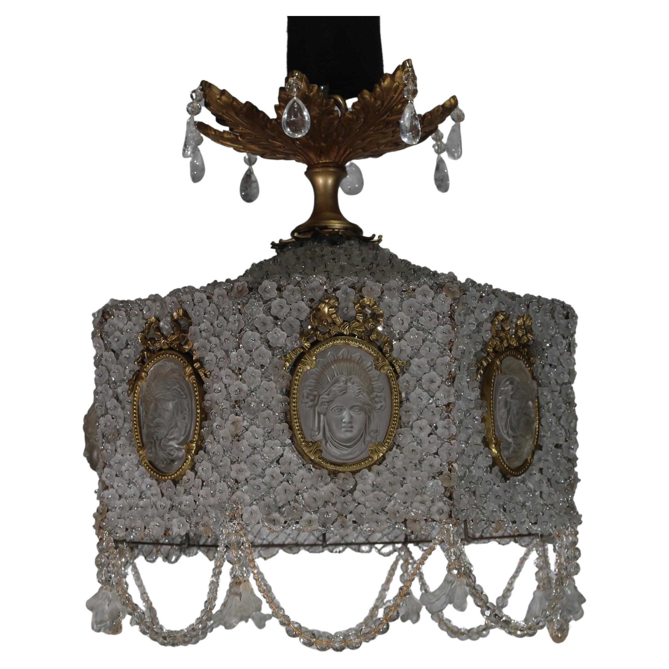 Louis XVI style Chandelier For Sale 8