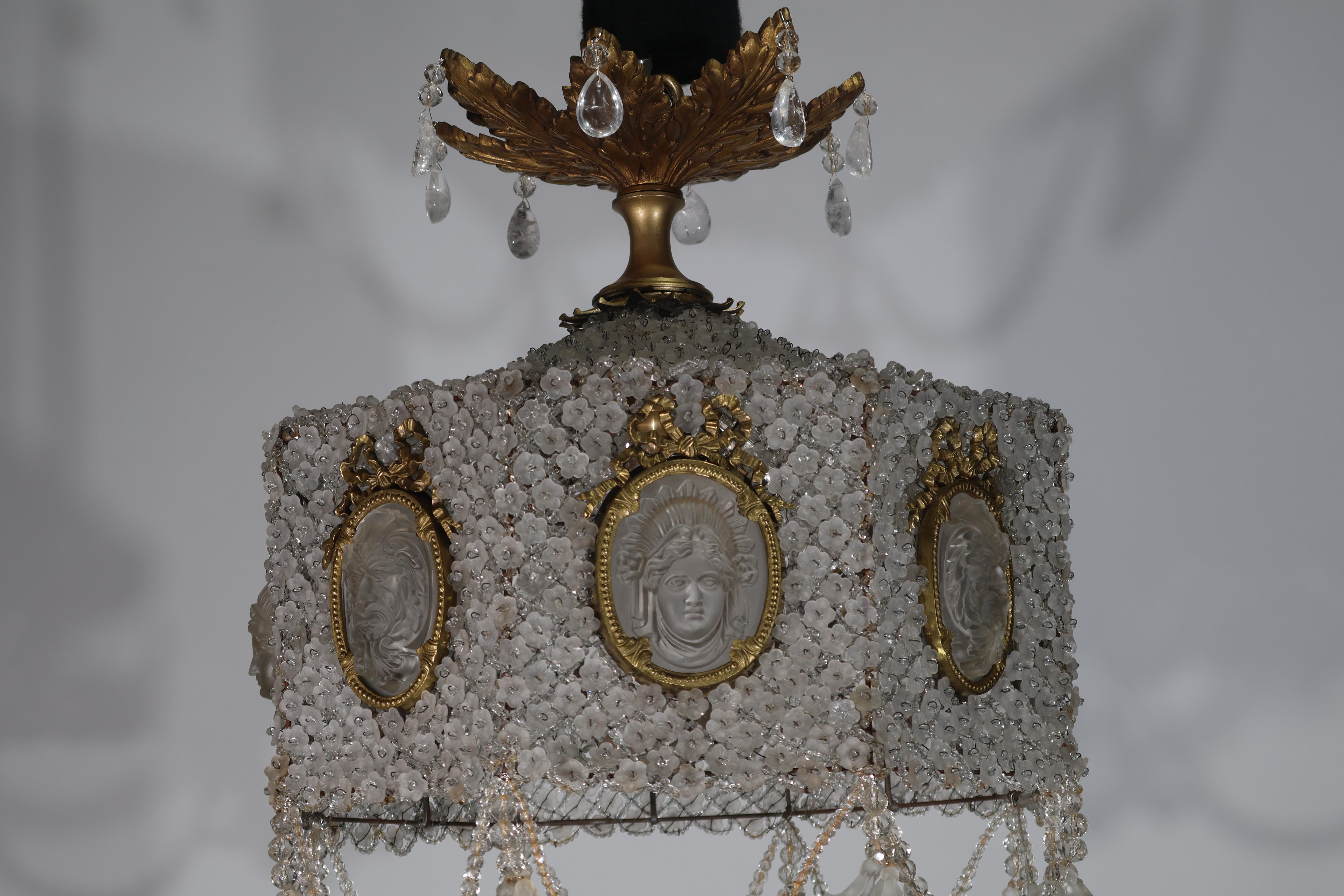 Louis XVI style Chandelier For Sale 9