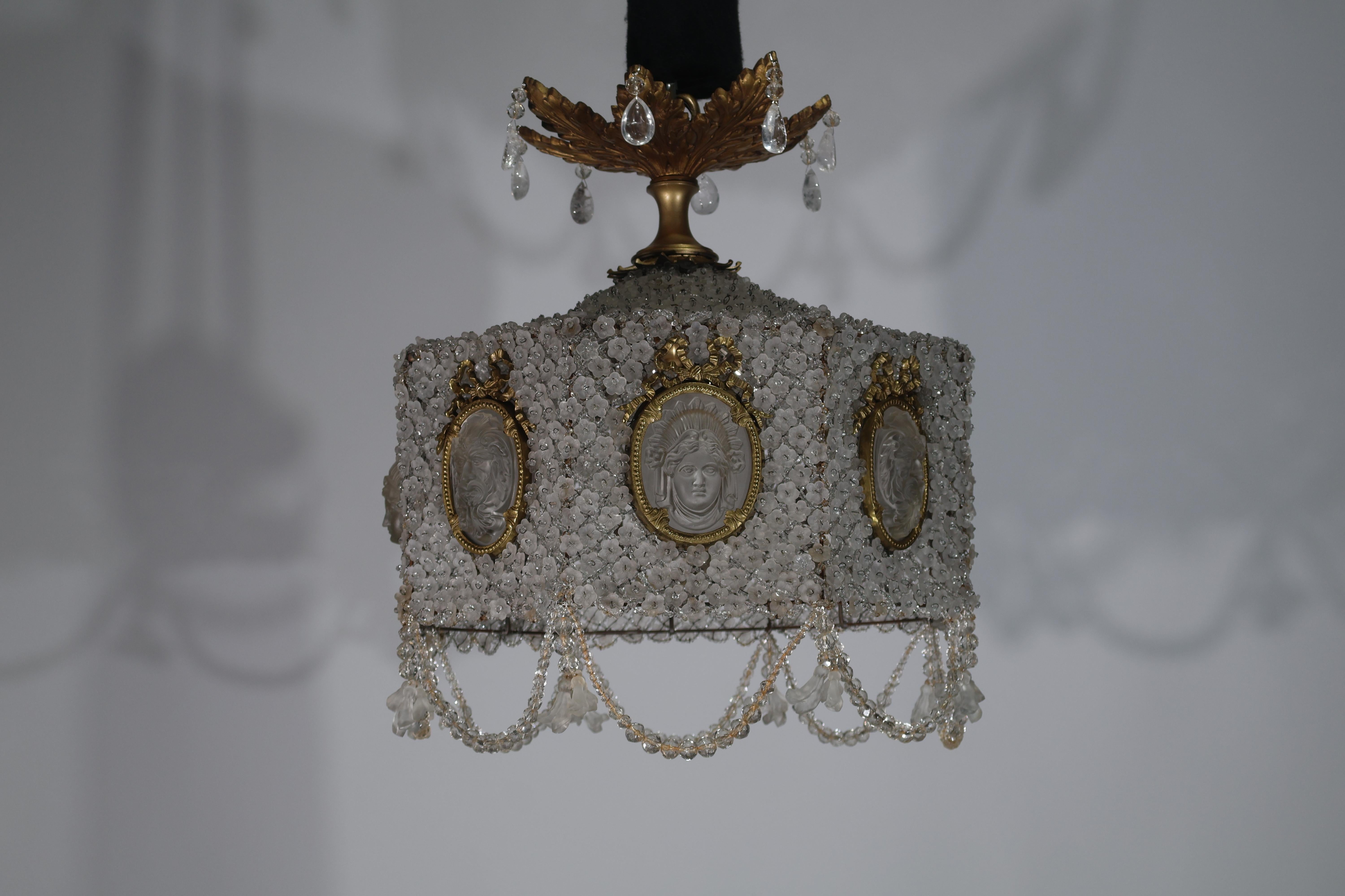 Louis XVI style Chandelier For Sale 10