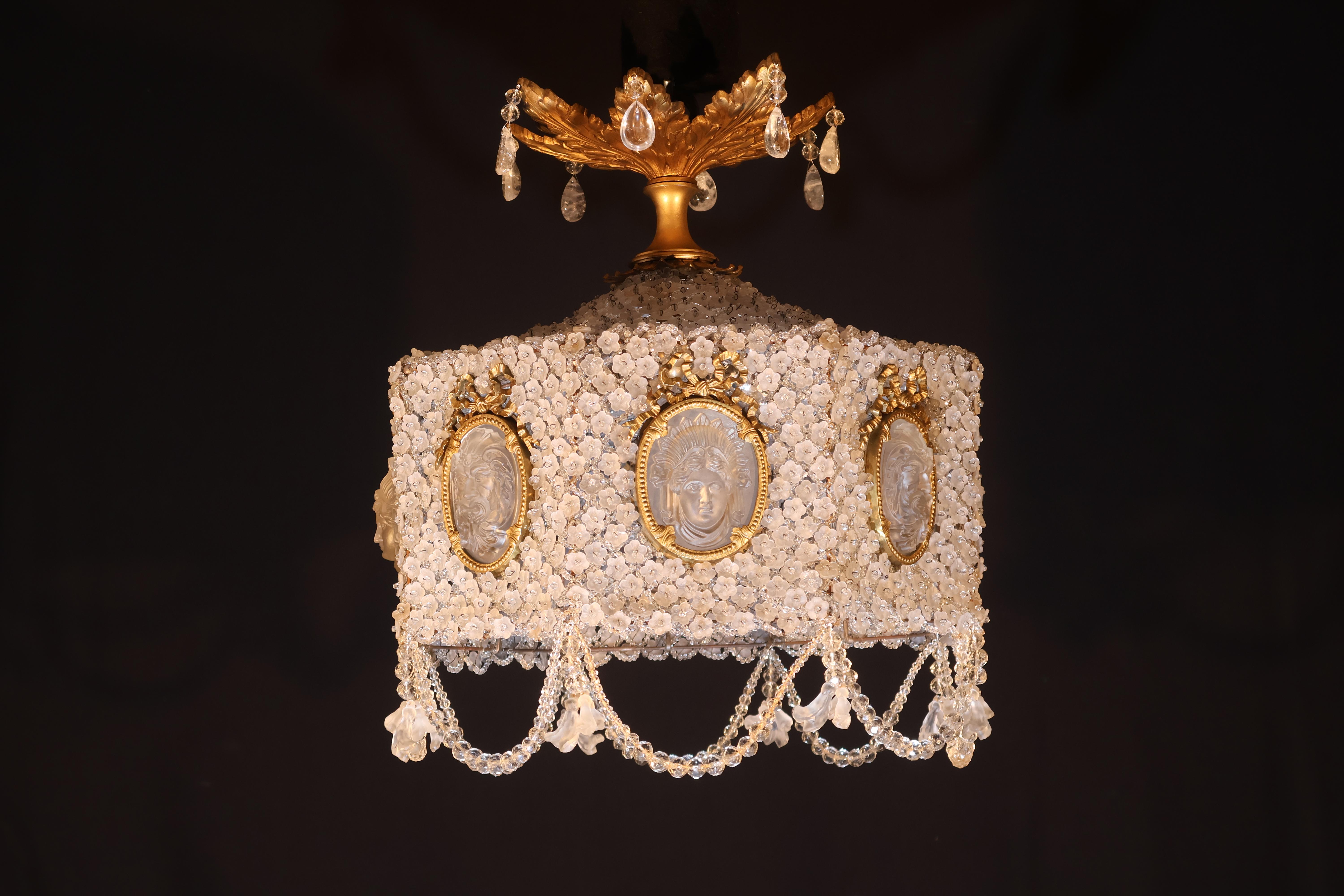 Early 20th Century Louis XVI style Chandelier For Sale