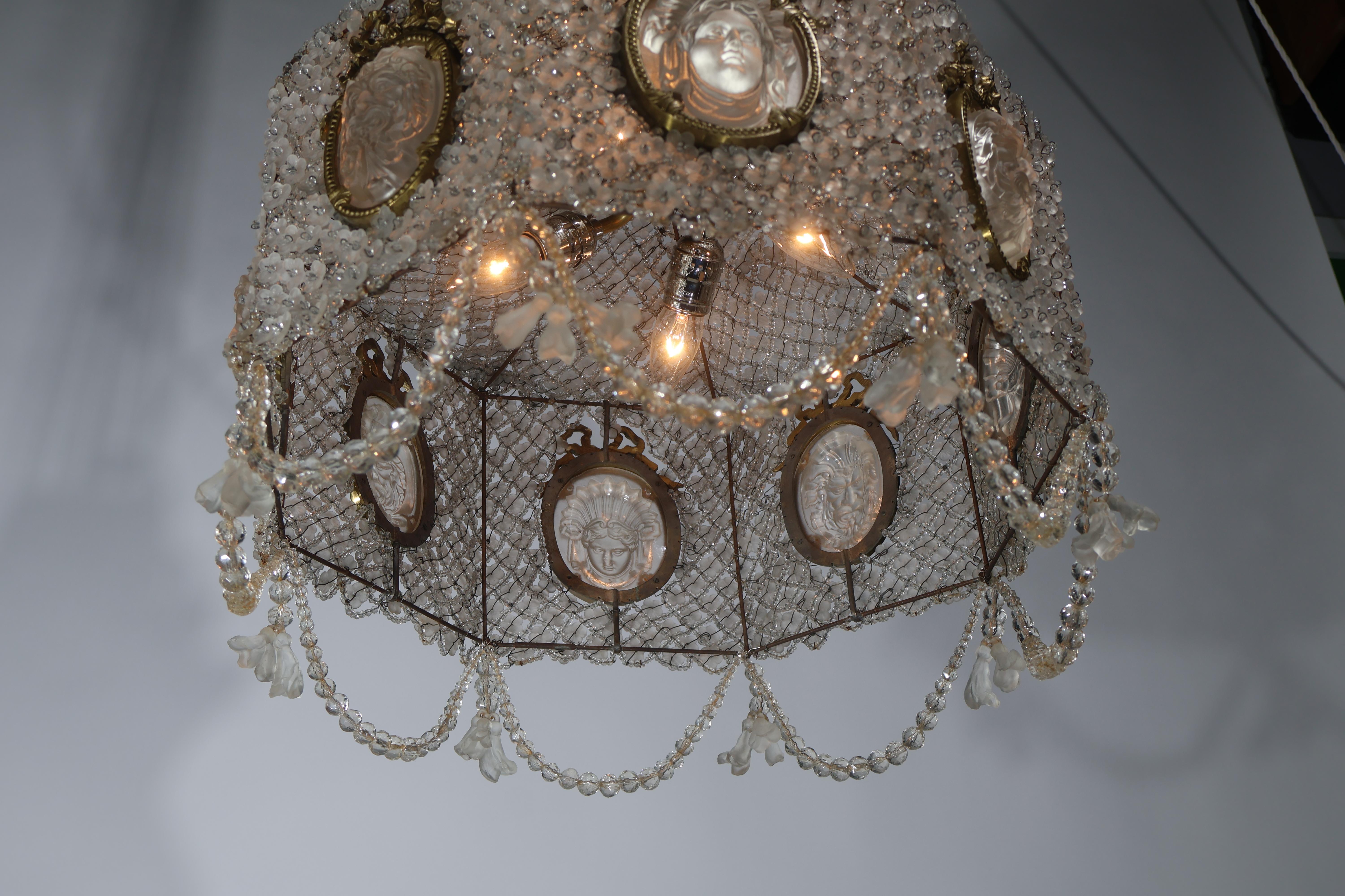 Louis XVI style Chandelier For Sale 2