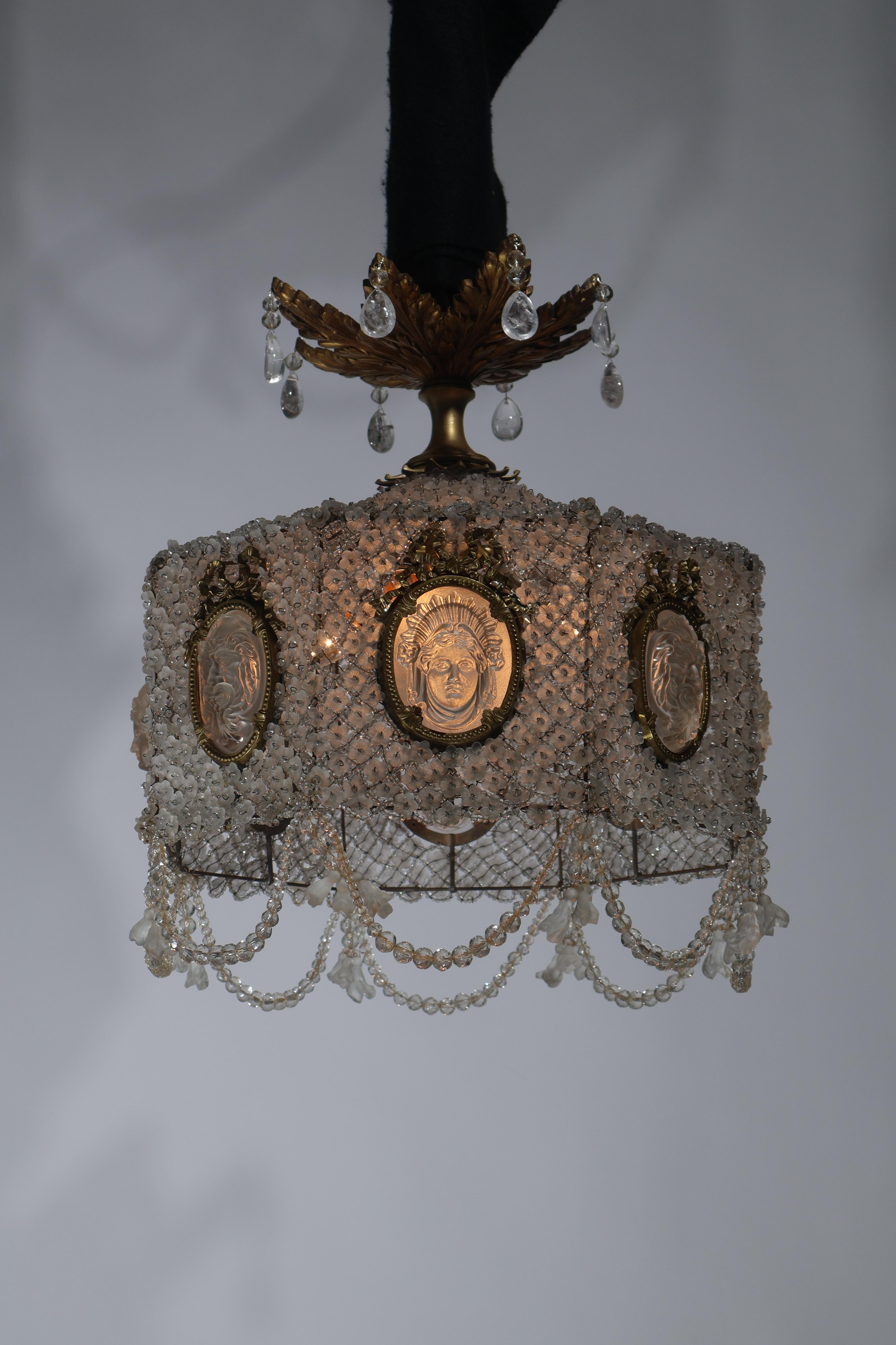 Louis XVI style Chandelier For Sale 3
