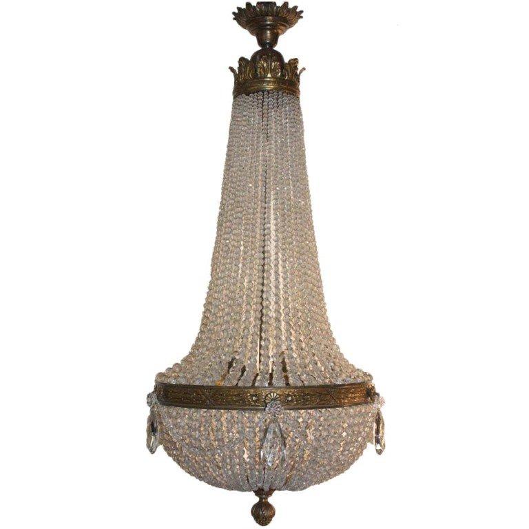 Louis XVI Style Chandelier For Sale