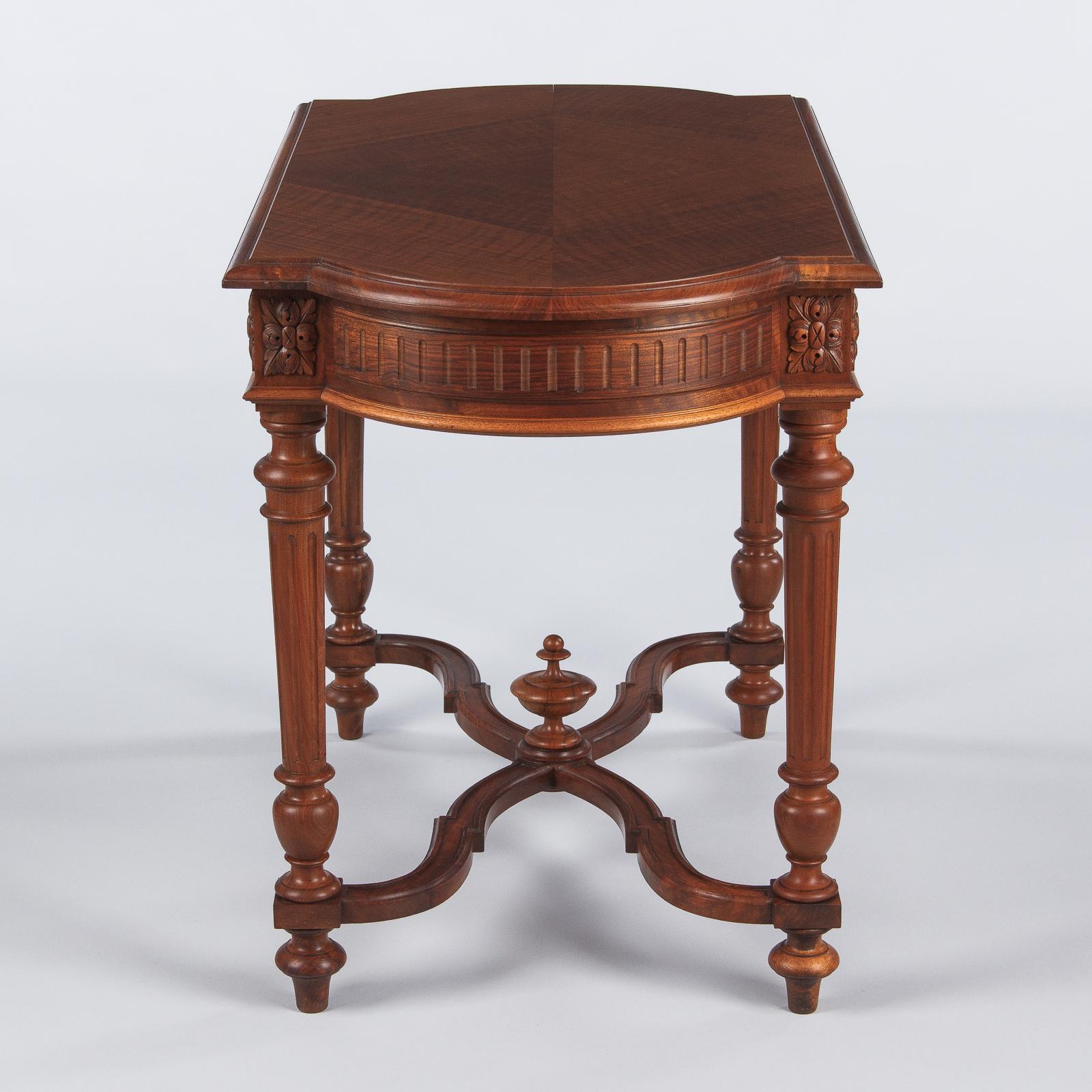 Louis XVI Style Cherrywood Desk, France, Early 1900s 11