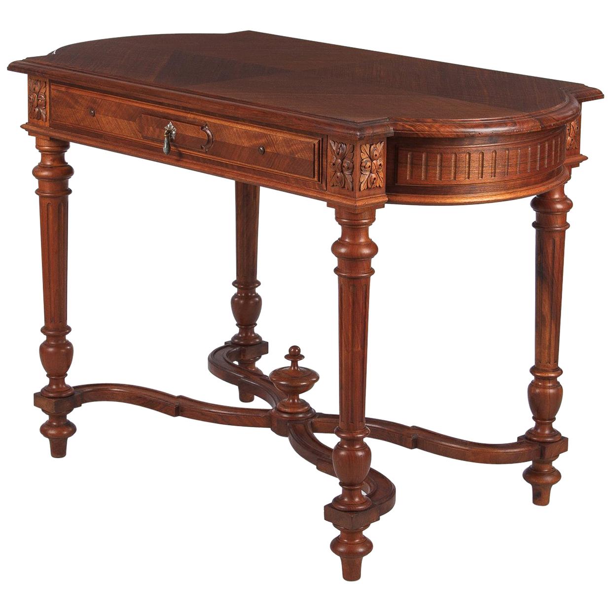 Louis XVI Style Cherrywood Desk, France, Early 1900s