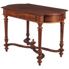 Antique Louis XVI Style Cherrywood Desk, France, Early 1900s