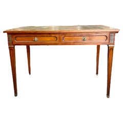 Louis XVI Style Cherrywood Writing Desk, 19th Century