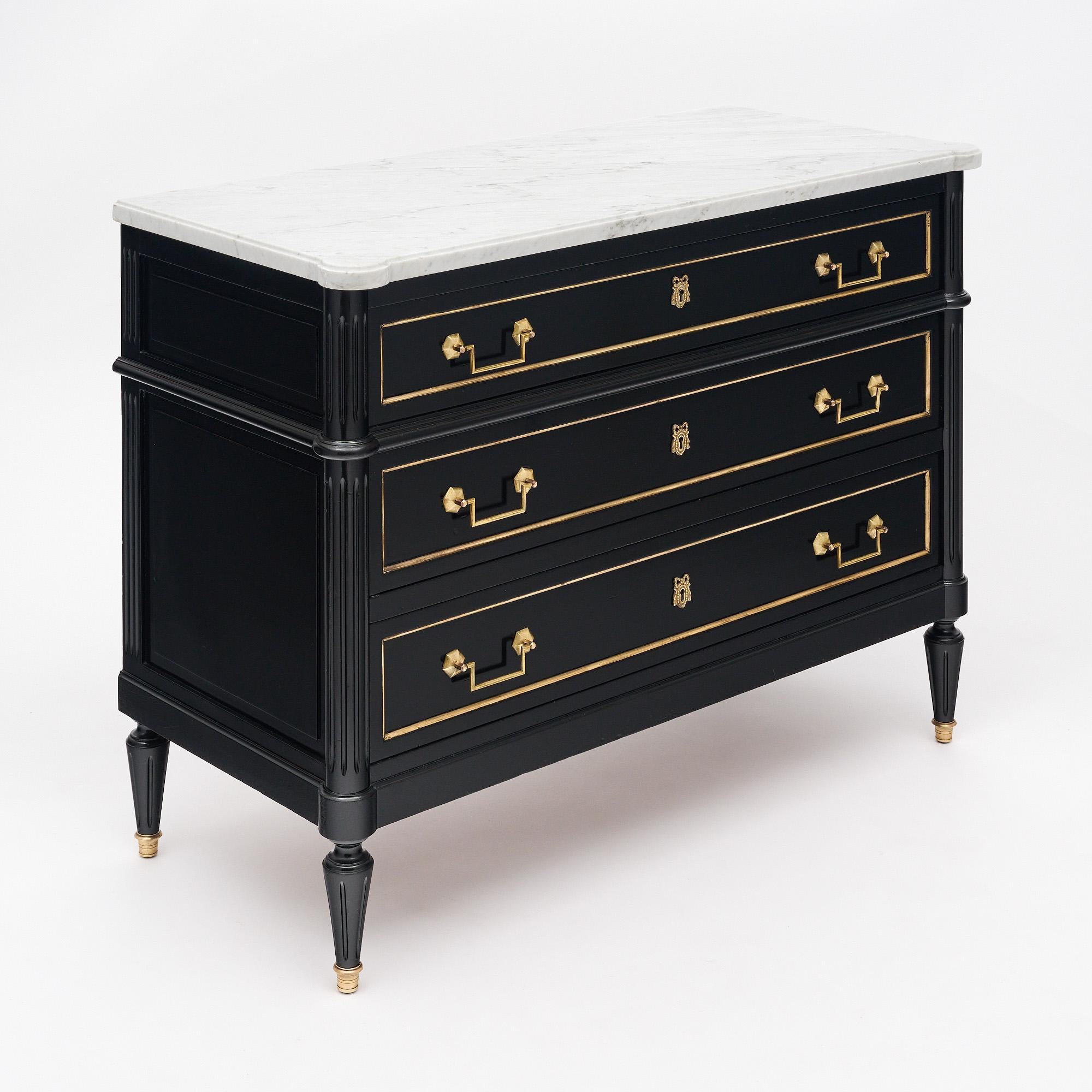 French Louis XVI Style Chest of Drawers For Sale