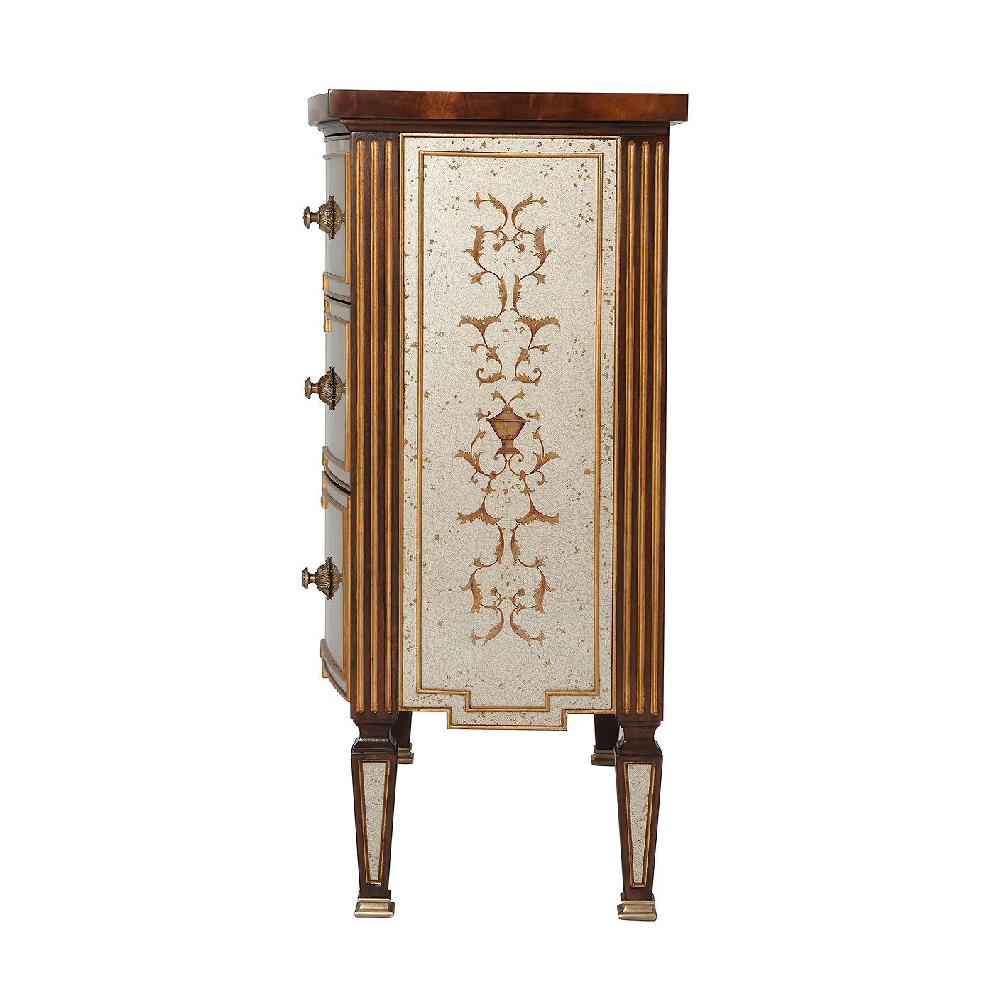 Louis XVI Style Chest of Drawers In New Condition In Westwood, NJ