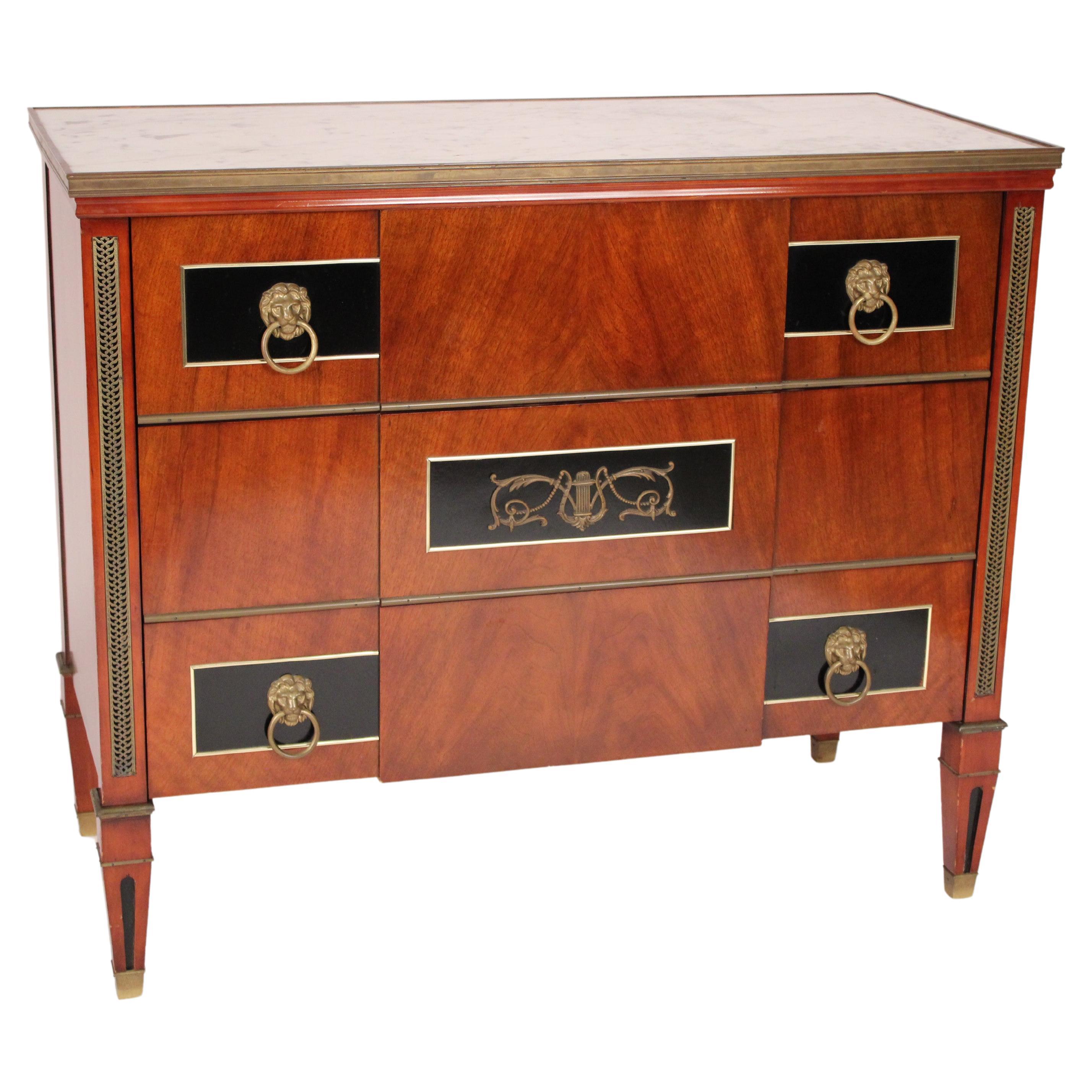 Louis XVI Style Chest of Drawers For Sale