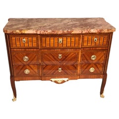Antique Louis XVI Style Chest of Drawers, France 19th century
