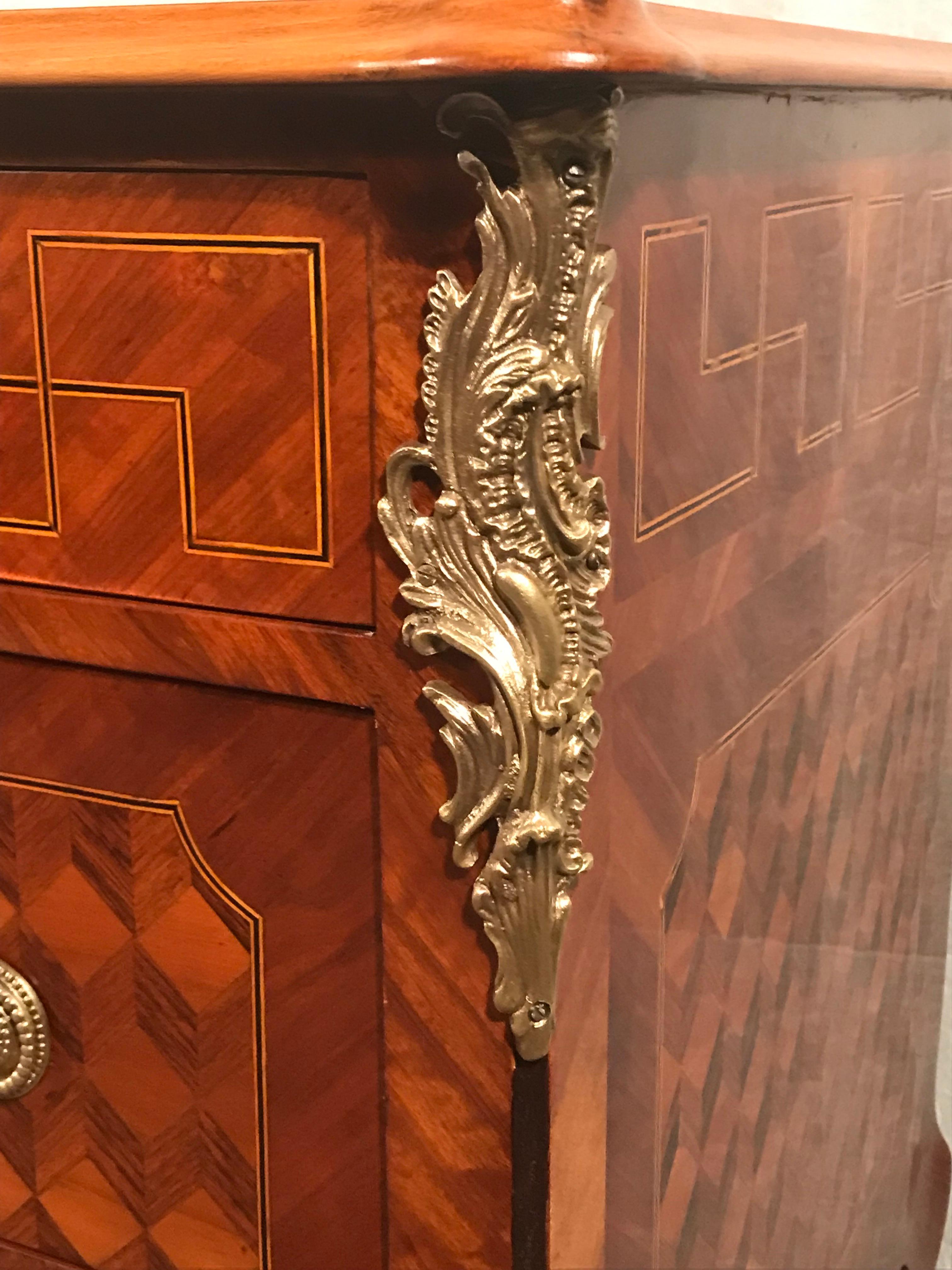 Louis XVI Style Chest of Drawers, France end of 19th century For Sale 7
