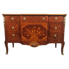 Commode de style Louis XVI, France fin du 19ème siècle