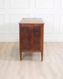 Louis XVI Style Chest Of Drawers In Walnut Circa 1880