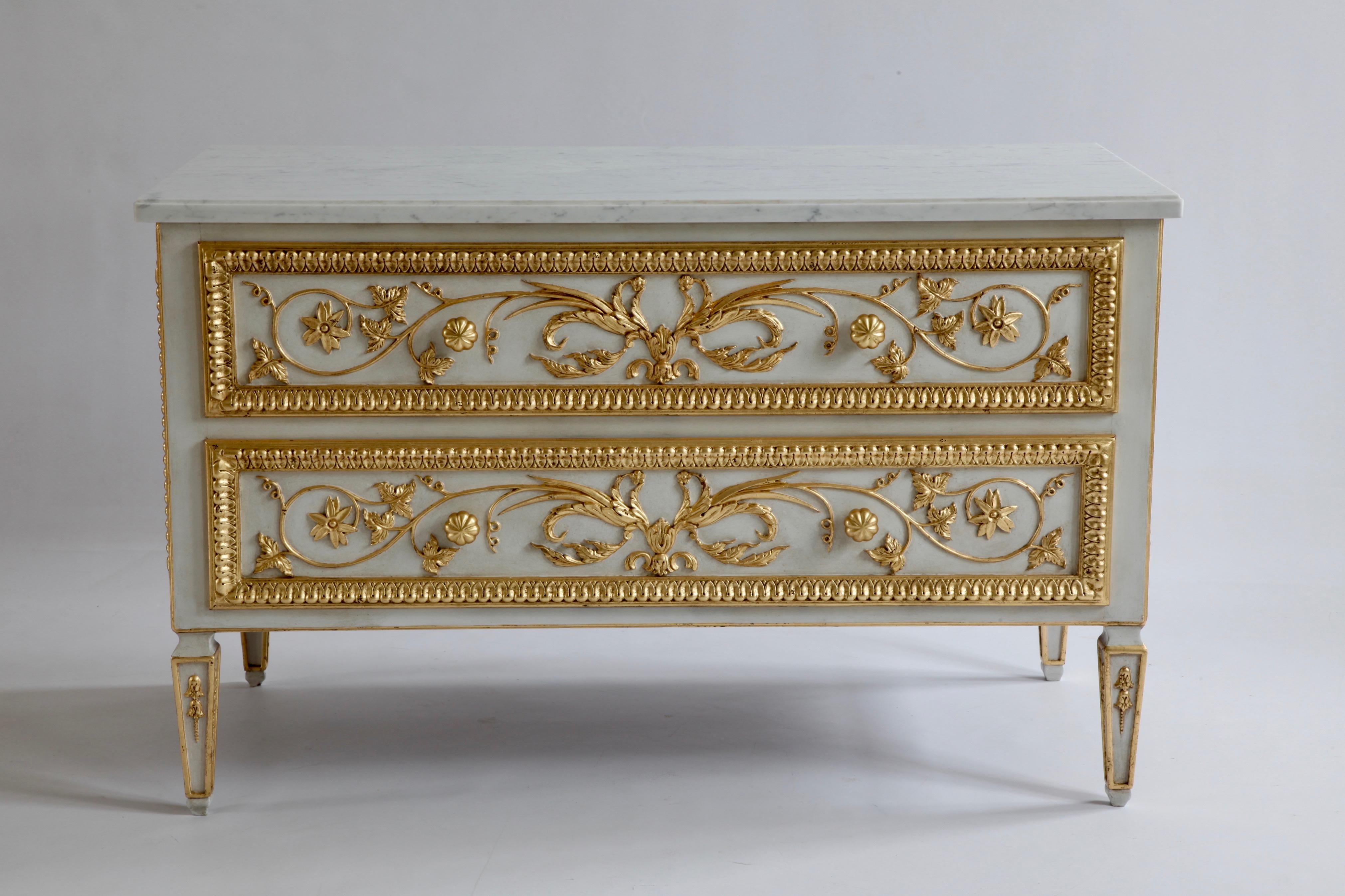 Louis XVI Style Chest of Drawers Made by La Maison London 4