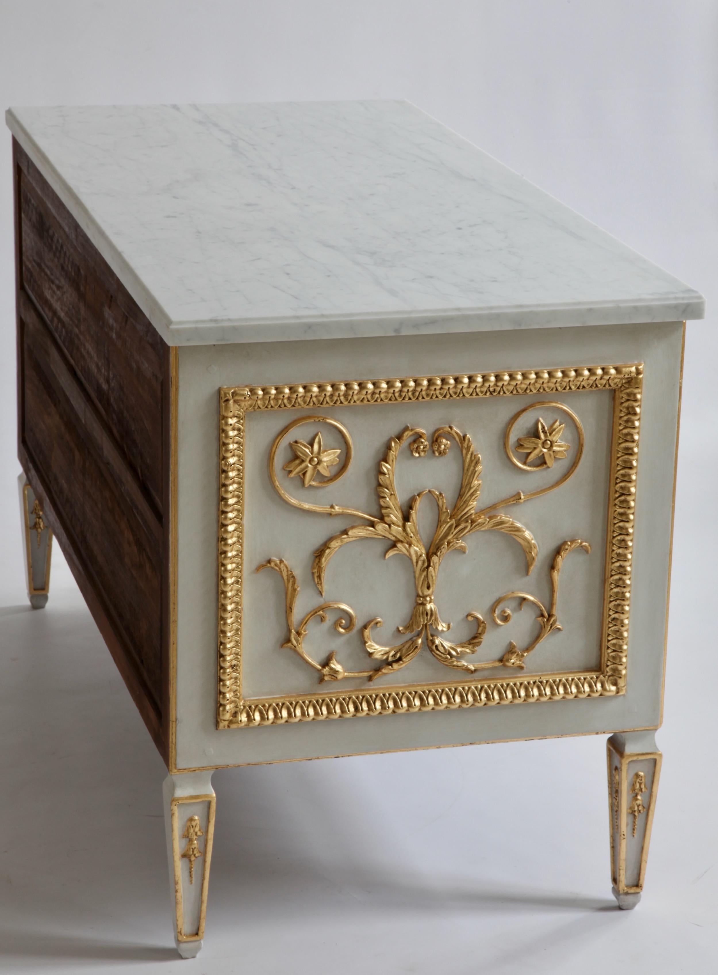 Contemporary Louis XVI Style Chest of Drawers Made by La Maison London